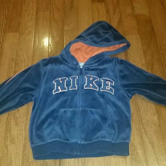 🔶️5 for $30🔶️ Nike Velour Zip Sweatshirt - Picture 1 of 2